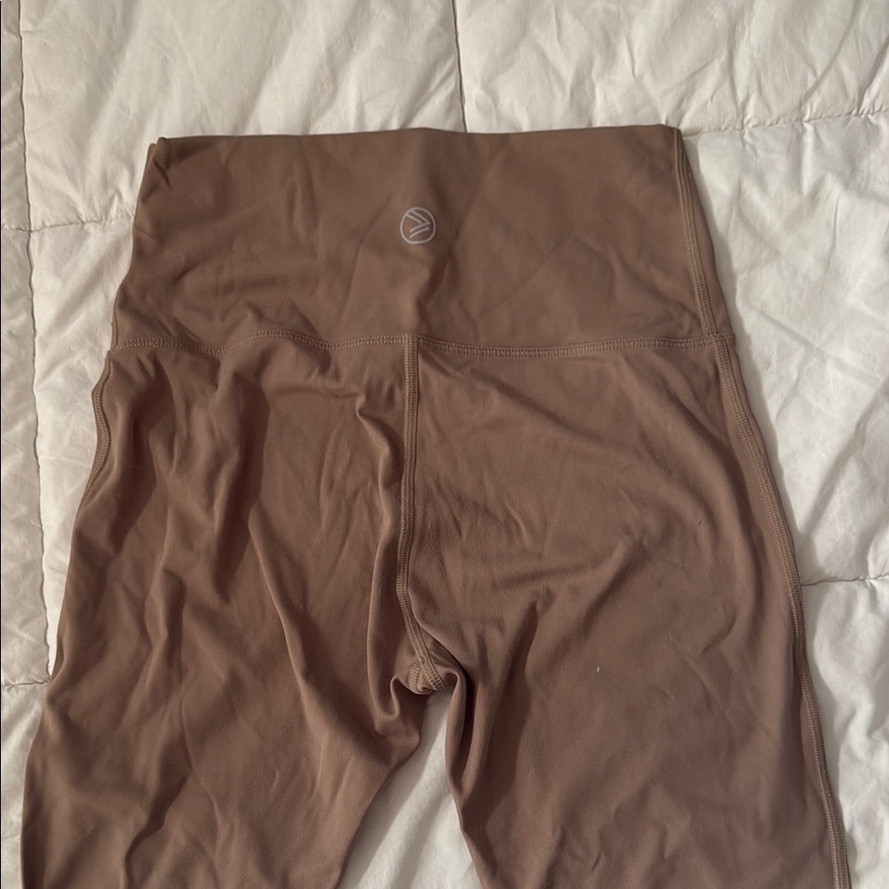 Nude Yoga Leggings - Picture 3 of 5